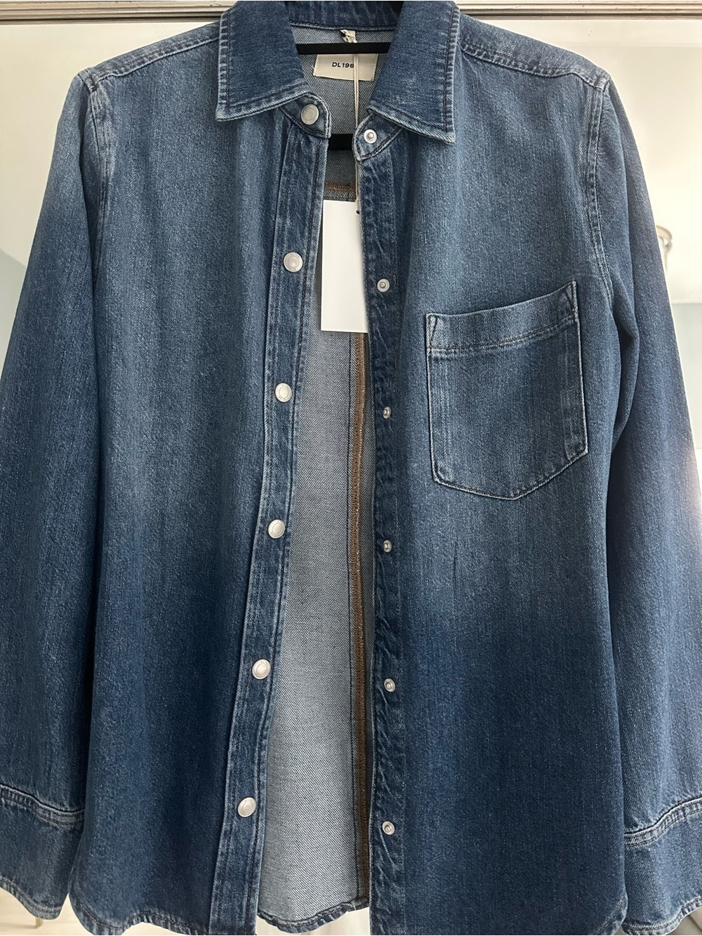 DL 1961 dark denim shirt